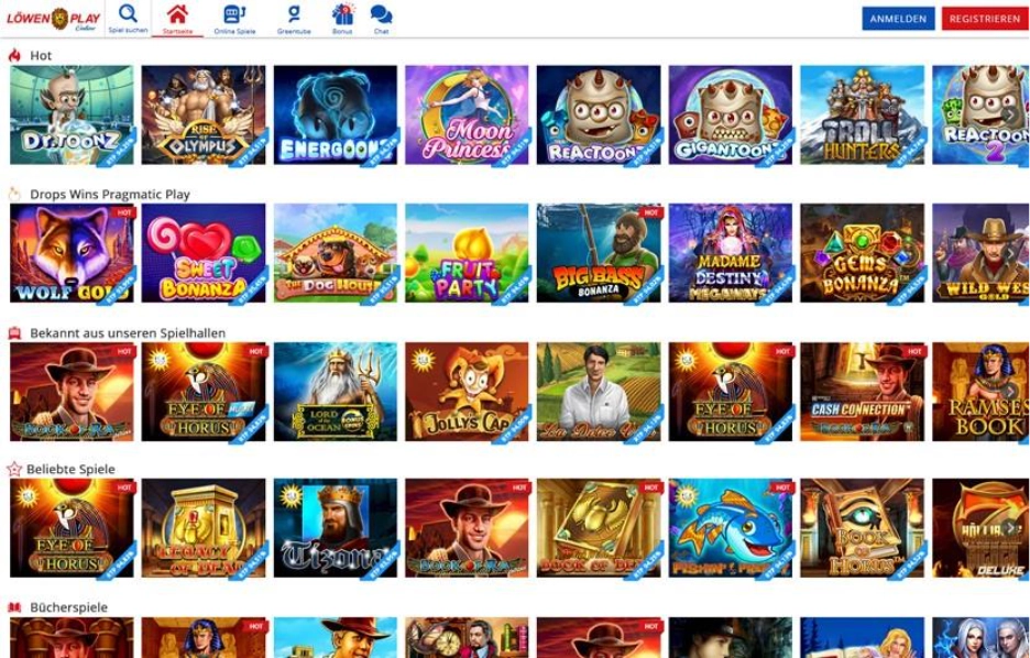 Löwen Play – Hohe Auszahlungsquote und große Slot-Auswahl Löwen Play – Hohe Auszahlungsquote